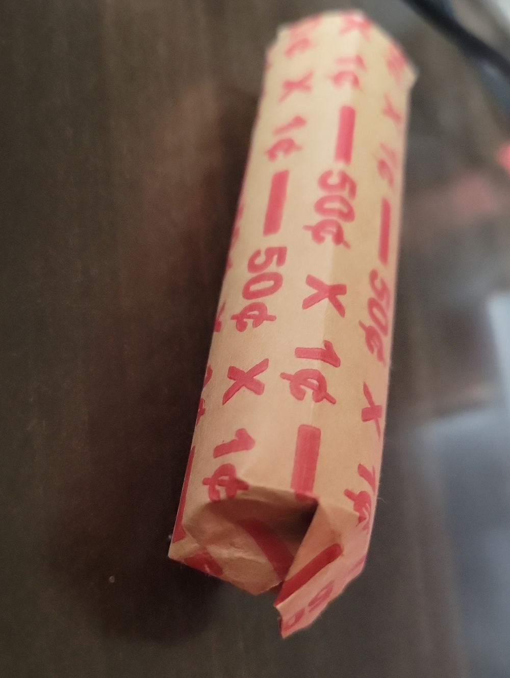 Roll Of 2002 Canadian Pennies (50 Pennies)
